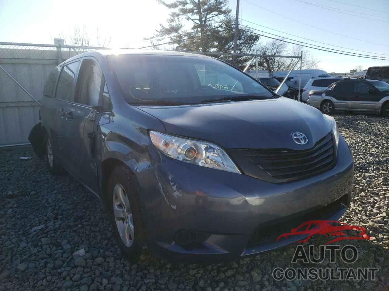 TOYOTA SIENNA 2016 - 5TDZK3DC9GS691804