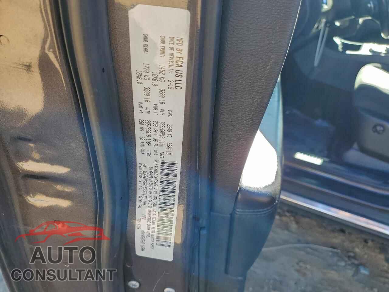 DODGE DURANGO 2015 - 1C4RDHAG2FC793475