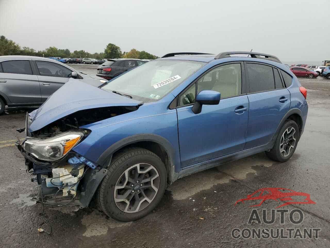 SUBARU CROSSTREK 2016 - JF2GPABC1GH244258