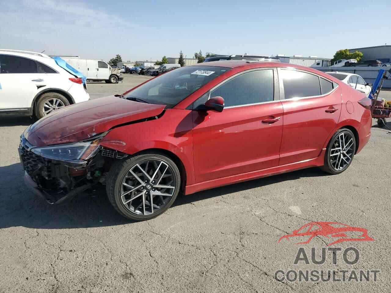 HYUNDAI ELANTRA 2019 - KMHD04LB6KU834755