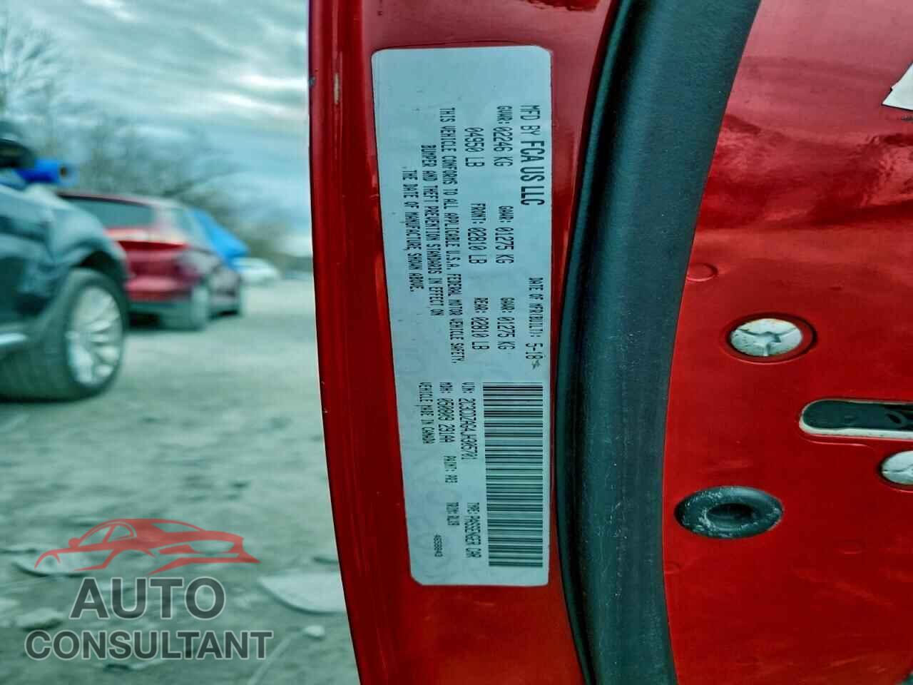 DODGE CHALLENGER 2018 - 2C3CDZAG4JH305701