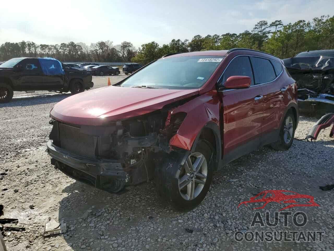 HYUNDAI SANTA FE 2017 - 5XYZU3LB5HG407103