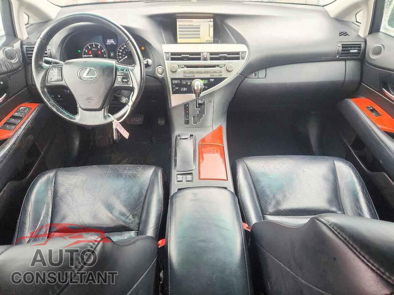LEXUS RX350 2011 - 2T2BK1BA1BC085384