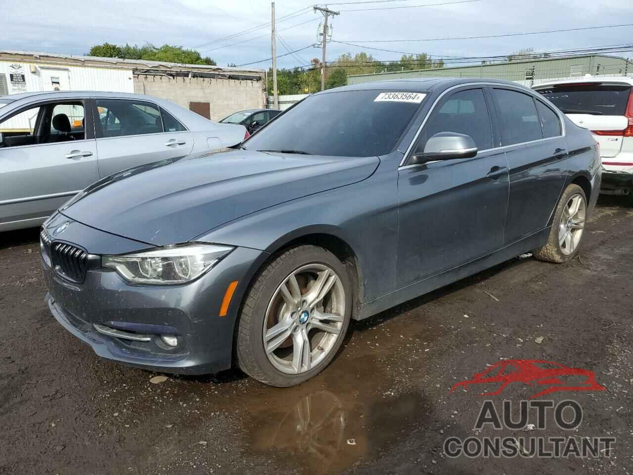 BMW 3 SERIES 2017 - WBA8D9G37HNU62496