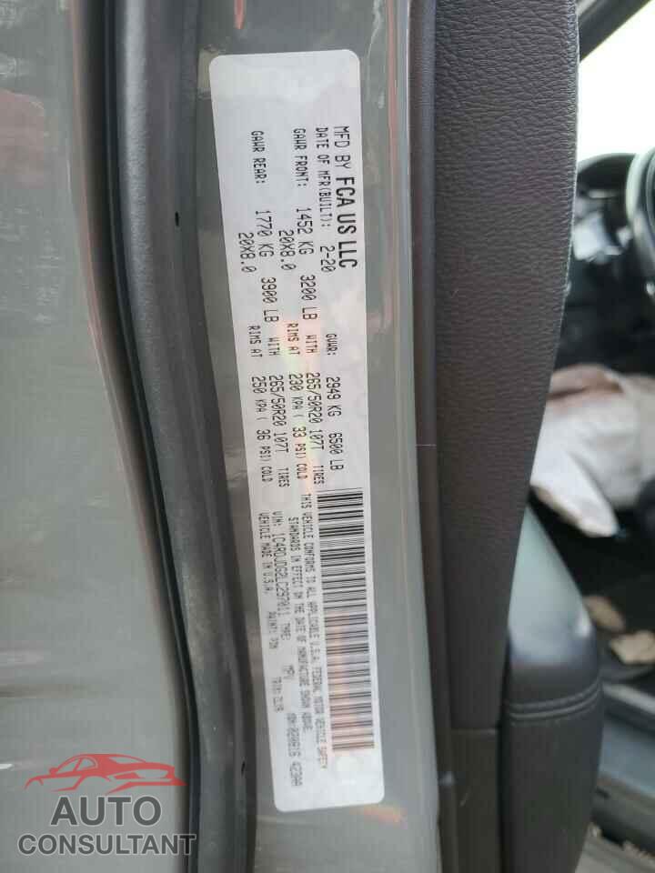 DODGE DURANGO 2020 - 1C4RDJDG2LC297011
