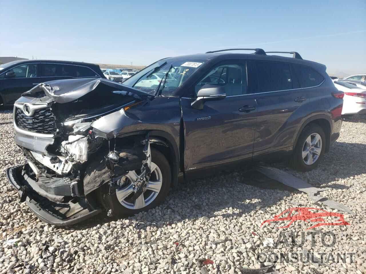 TOYOTA HIGHLANDER 2021 - 5TDBBRCH5MS025830