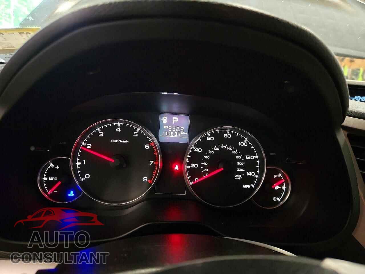 SUBARU OUTBACK 2013 - 4S4BRBCC8D3279343