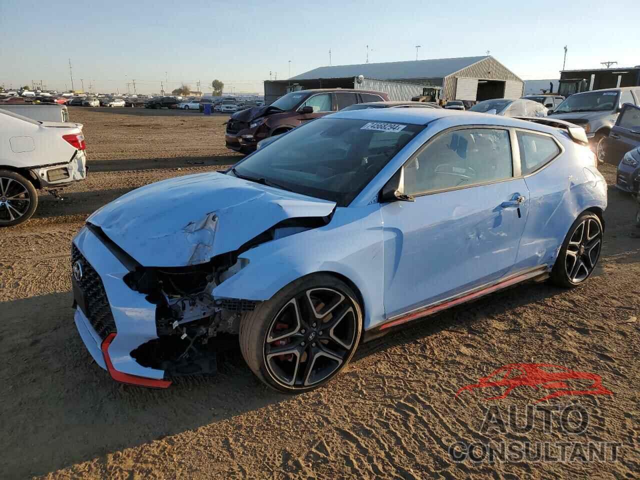 HYUNDAI VELOSTER 2021 - KMHT36AH6MU009517