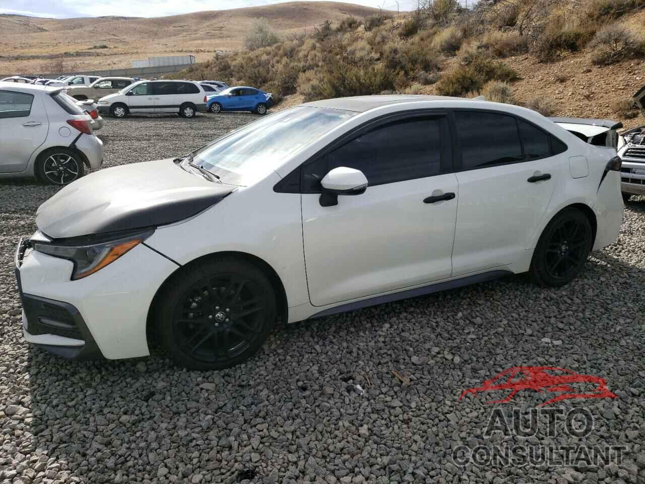TOYOTA COROLLA 2021 - JTDM4MCE1MJ073642