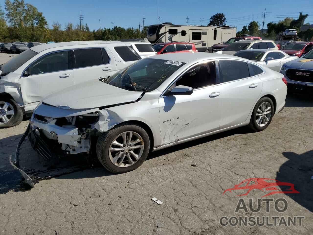 CHEVROLET MALIBU 2017 - 1G1ZE5ST5HF233032