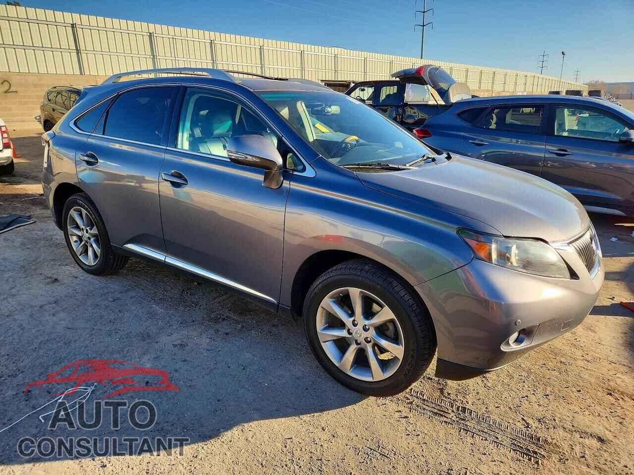 LEXUS RX350 2012 - 2T2ZK1BAXCC086212