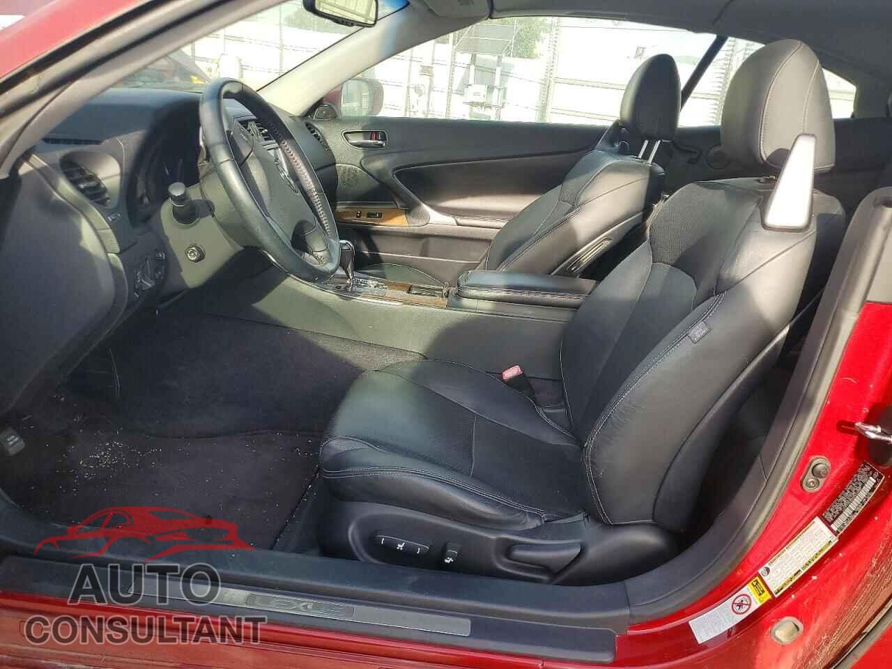 LEXUS IS 2010 - JTHFF2C22A2510288