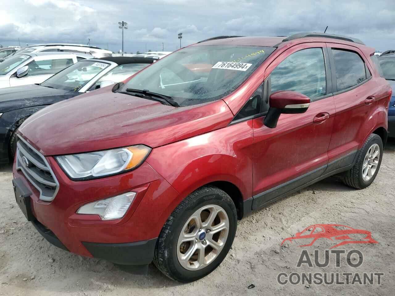 FORD ECOSPORT 2018 - MAJ3P1TE8JC189315