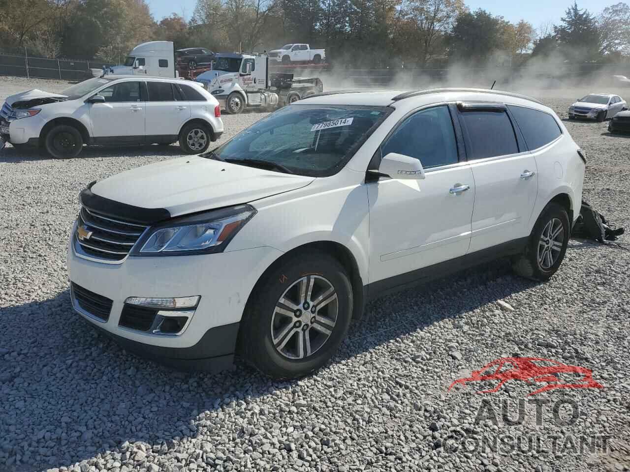 CHEVROLET TRAVERSE 2015 - 1GNKVHKDXFJ124439