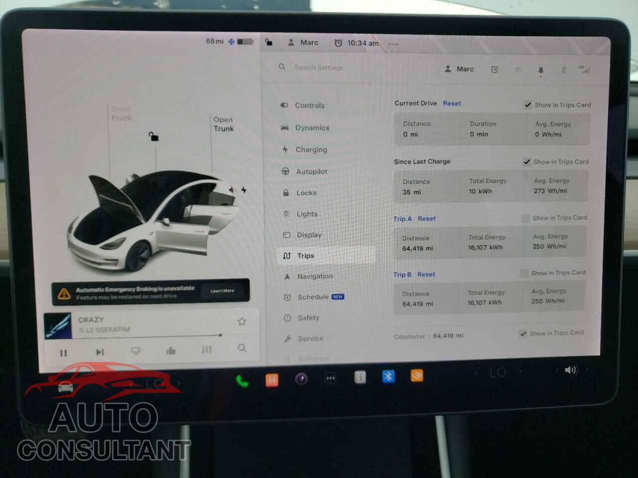 TESLA MODEL 3 2020 - 5YJ3E1EA4LF792794