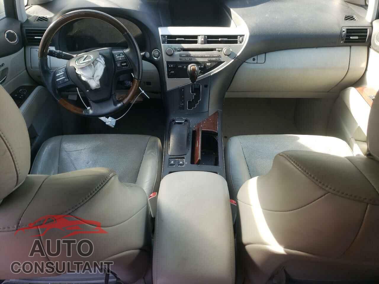 LEXUS RX350 2011 - 2T2BK1BA9BC093538