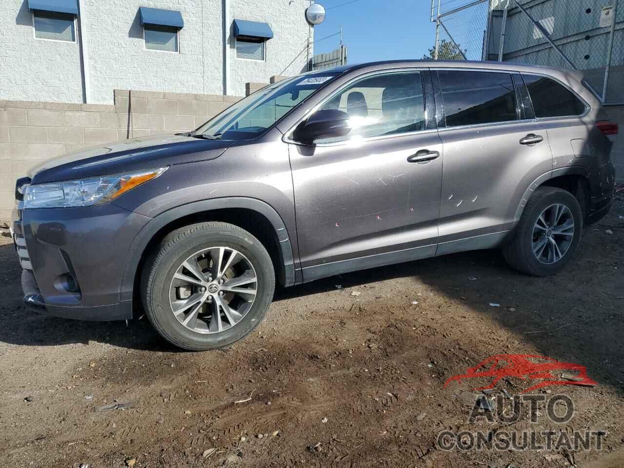 TOYOTA HIGHLANDER 2019 - 5TDZARFHXKS061703