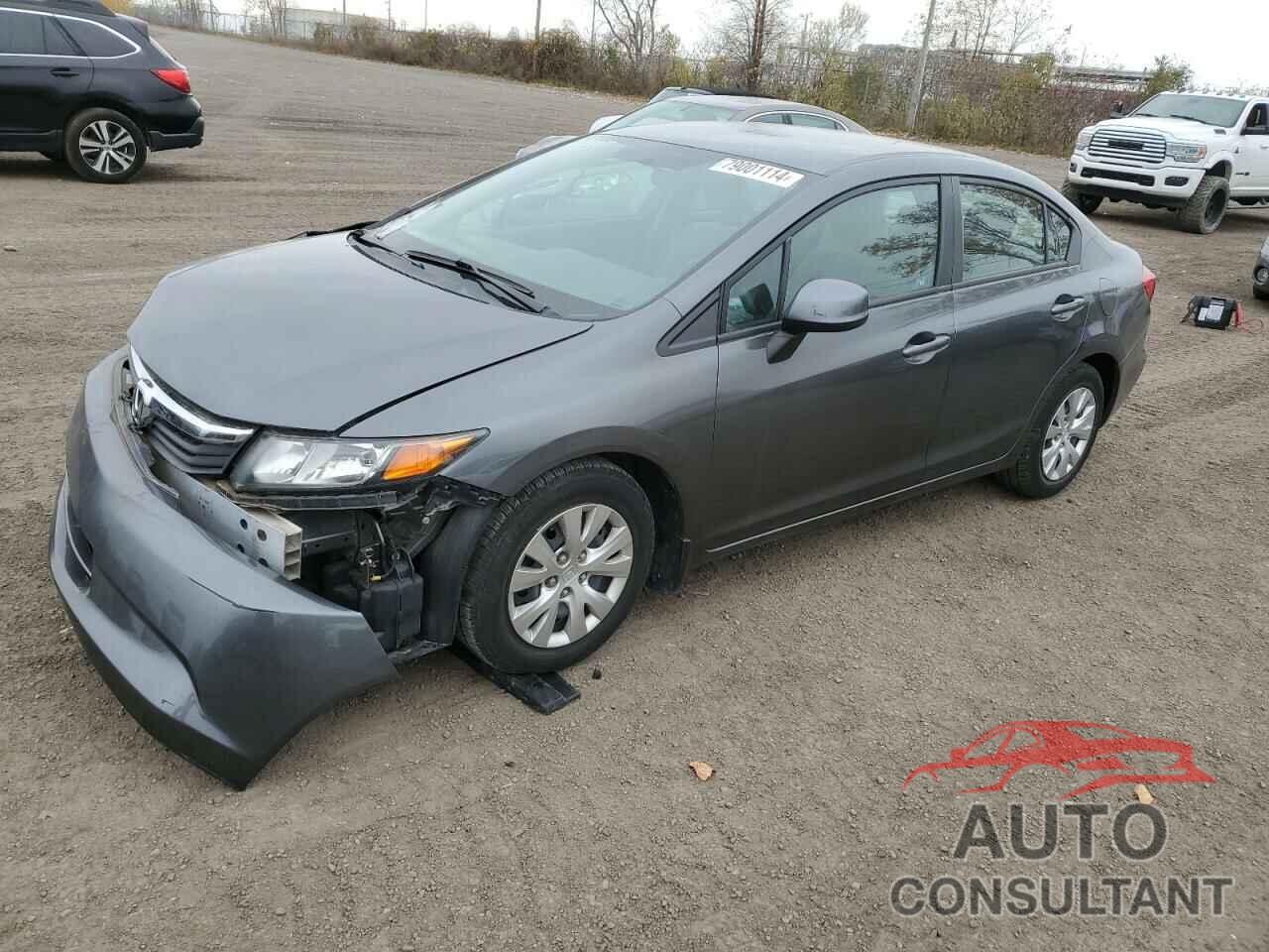 HONDA CIVIC 2012 - 2HGFB2F48CH117336