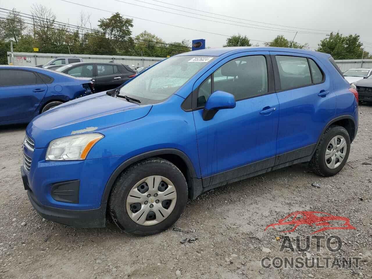 CHEVROLET TRAX 2016 - KL7CJKSB6GB721889