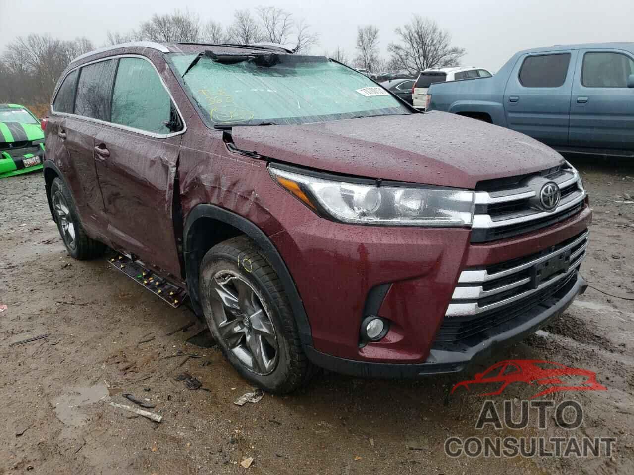 TOYOTA HIGHLANDER 2017 - 5TDDZRFH5HS405370