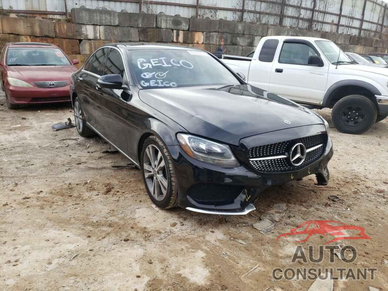 MERCEDES-BENZ C-CLASS 2018 - WDDWF4JB1JR341006