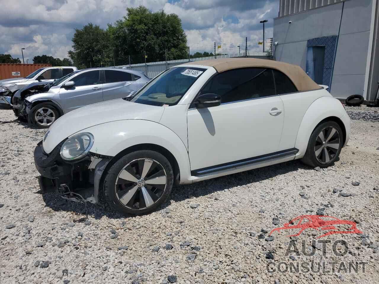 VOLKSWAGEN BEETLE 2013 - 3VW7S7AT8DM818862