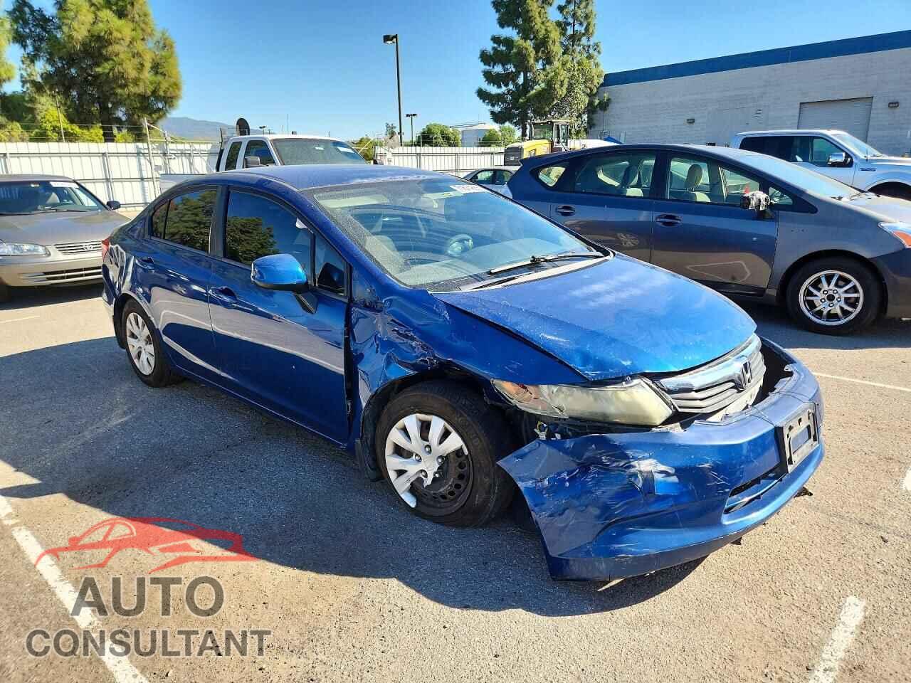 HONDA CIVIC 2012 - 19XFB2F54CE344686