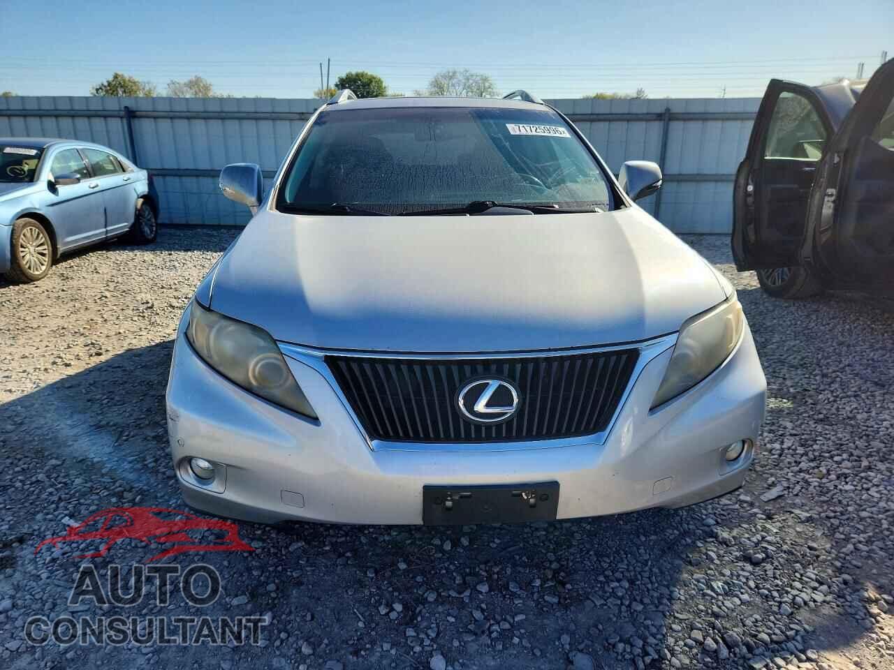 LEXUS RX350 2010 - 2T2BK1BA4AC034573