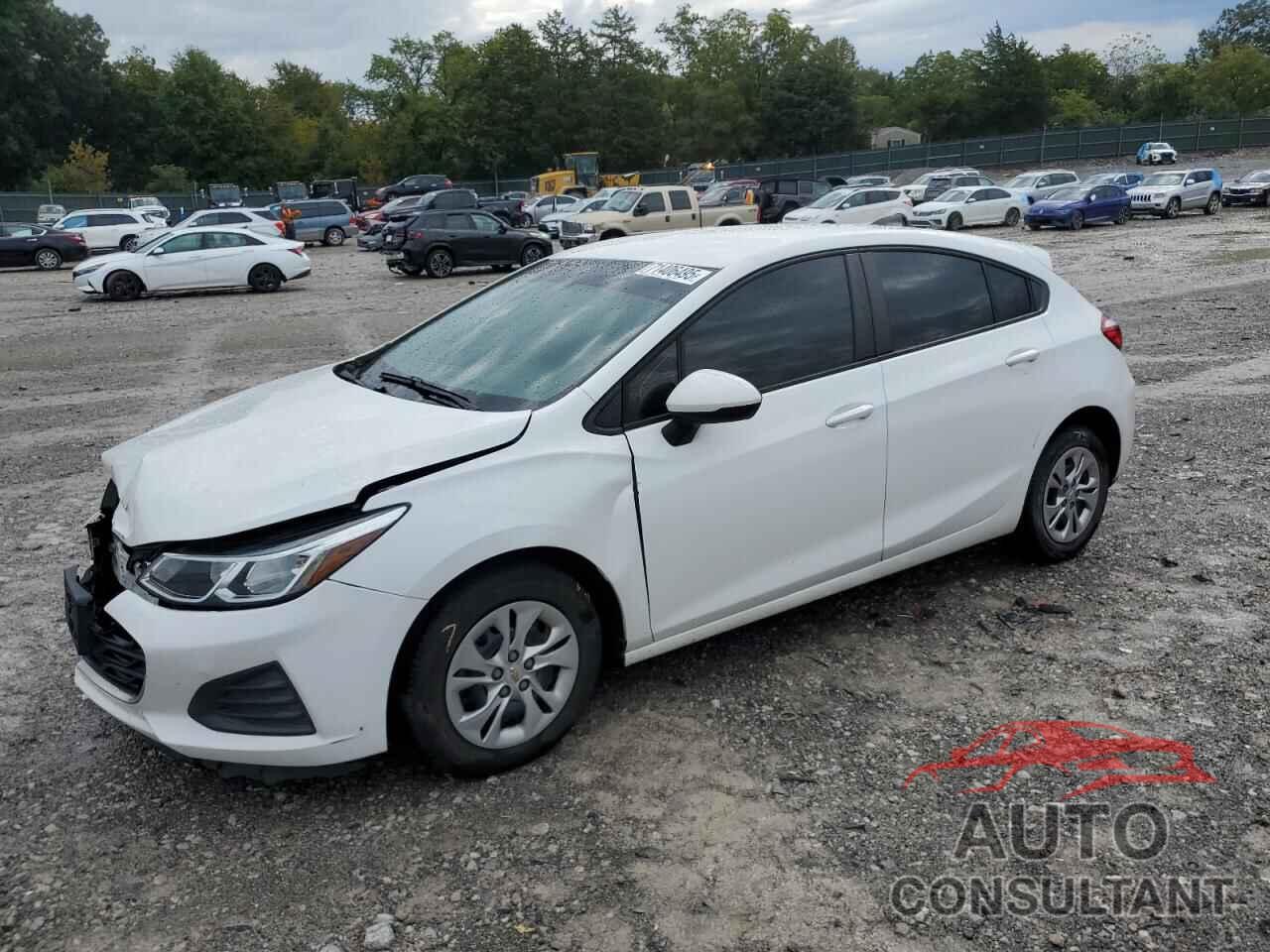CHEVROLET CRUZE 2019 - 3G1BC6SM7KS575848