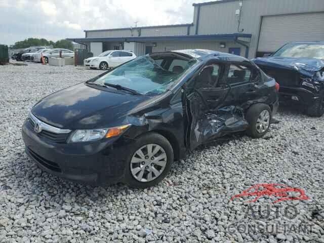 HONDA CIVIC 2012 - 19XFB2F56CE095825