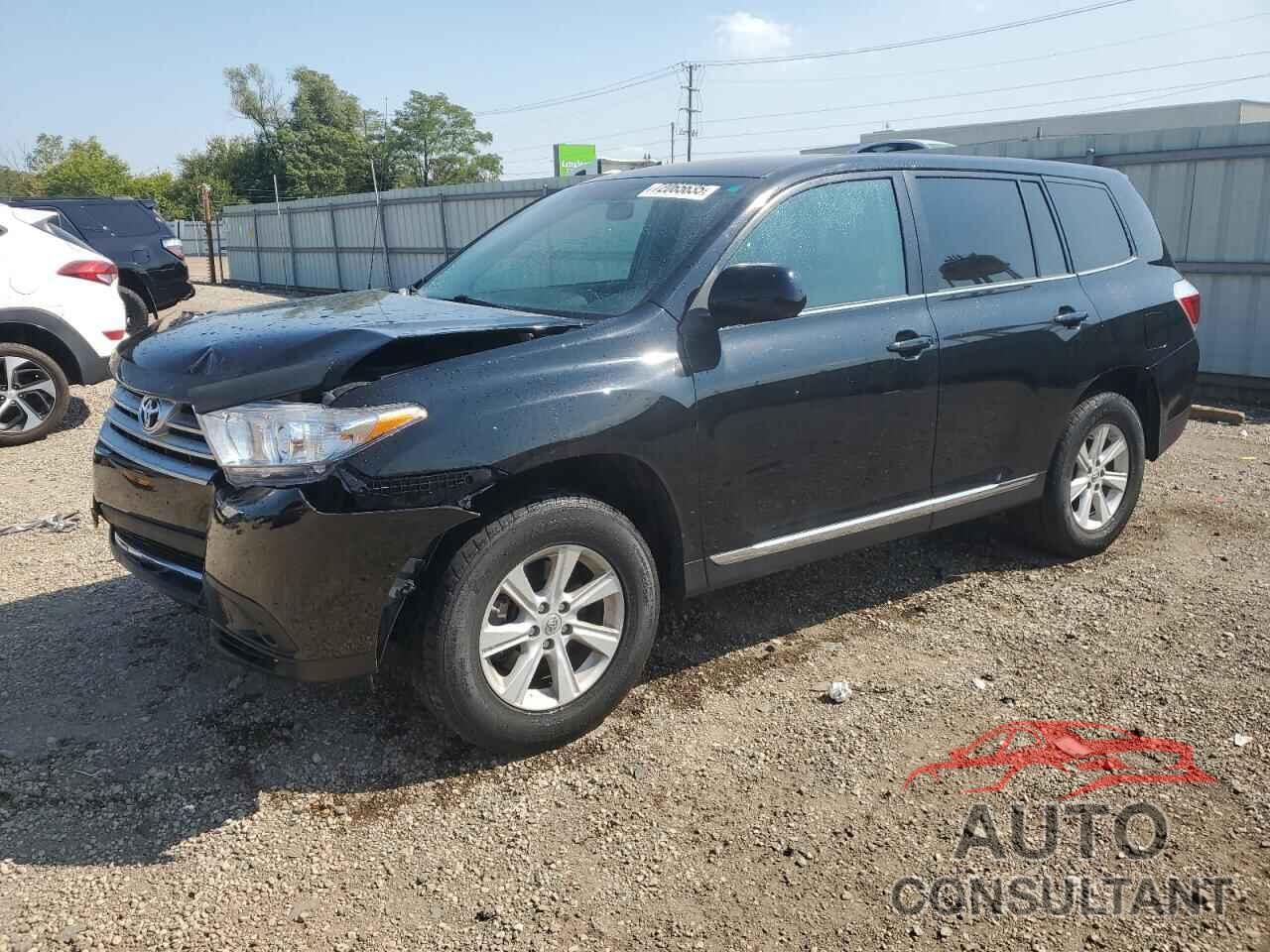 TOYOTA HIGHLANDER 2012 - 5TDBK3EH9CS174881