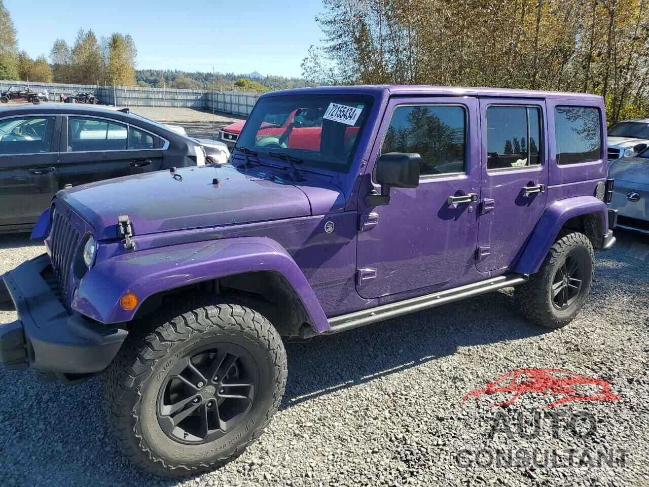JEEP WRANGLER 2017 - 1C4HJWEG9HL594493