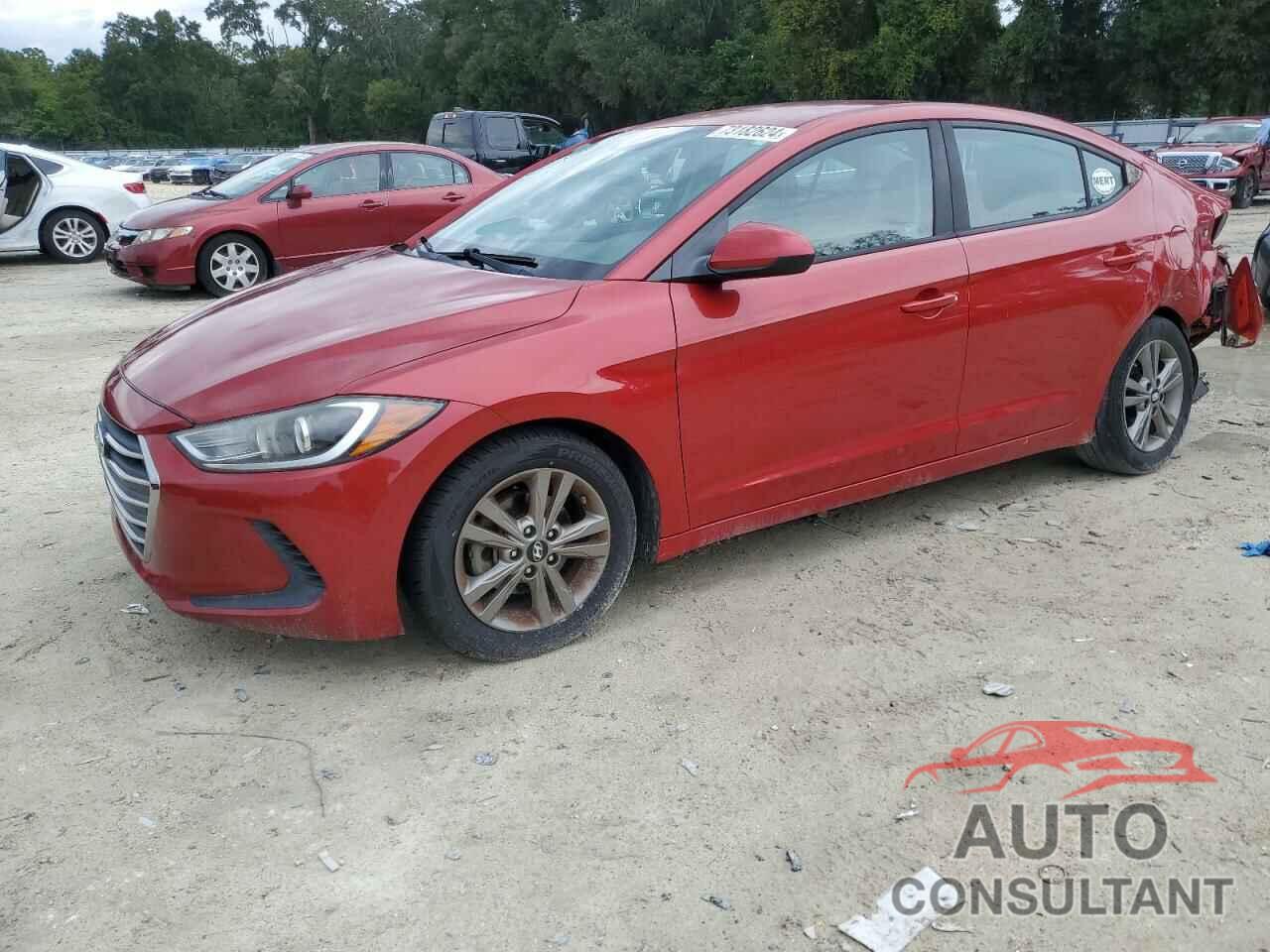 HYUNDAI ELANTRA 2018 - 5NPD84LF2JH319485