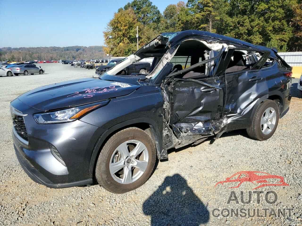 TOYOTA HIGHLANDER 2020 - 5TDCZRAH4LS007045