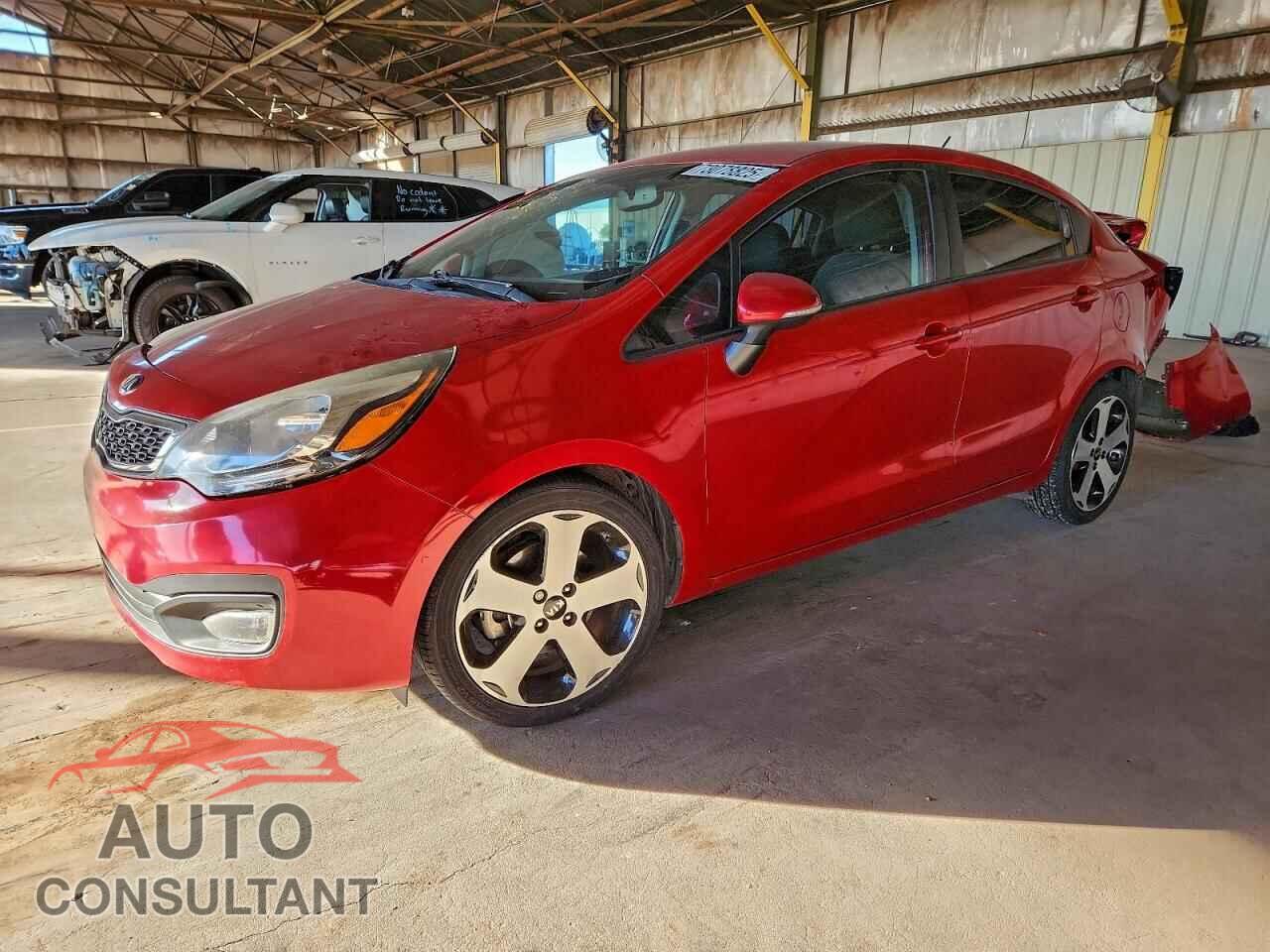 KIA RIO 2014 - KNADN4A33E6398423