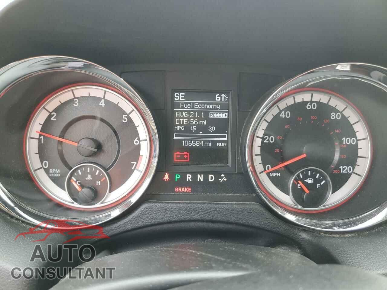 DODGE CARAVAN 2016 - 2C4RDGEG1GR313116
