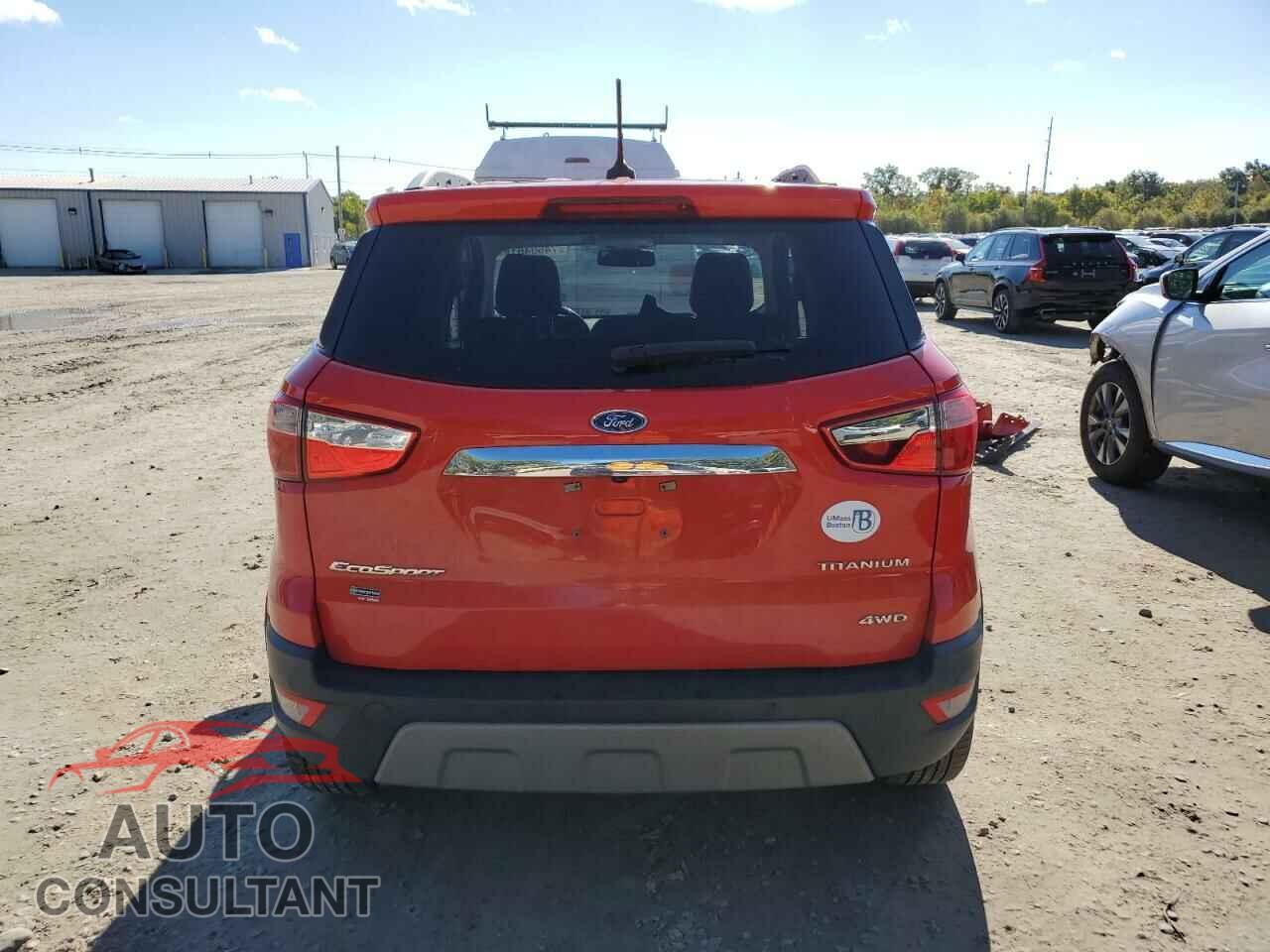 FORD ECOSPORT 2020 - MAJ6S3KL9LC327440