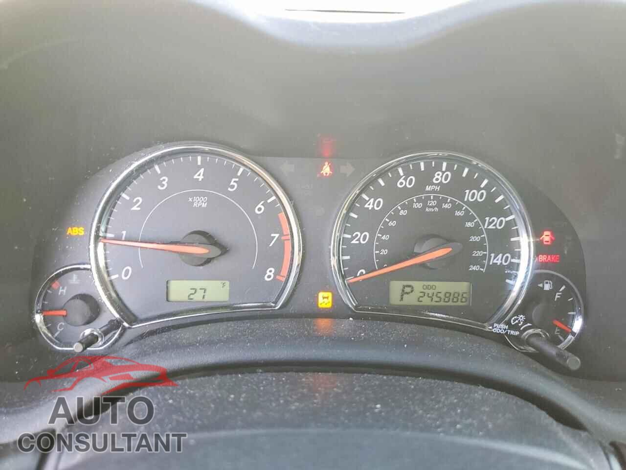TOYOTA COROLLA 2012 - 5YFBU4EE6CP068144