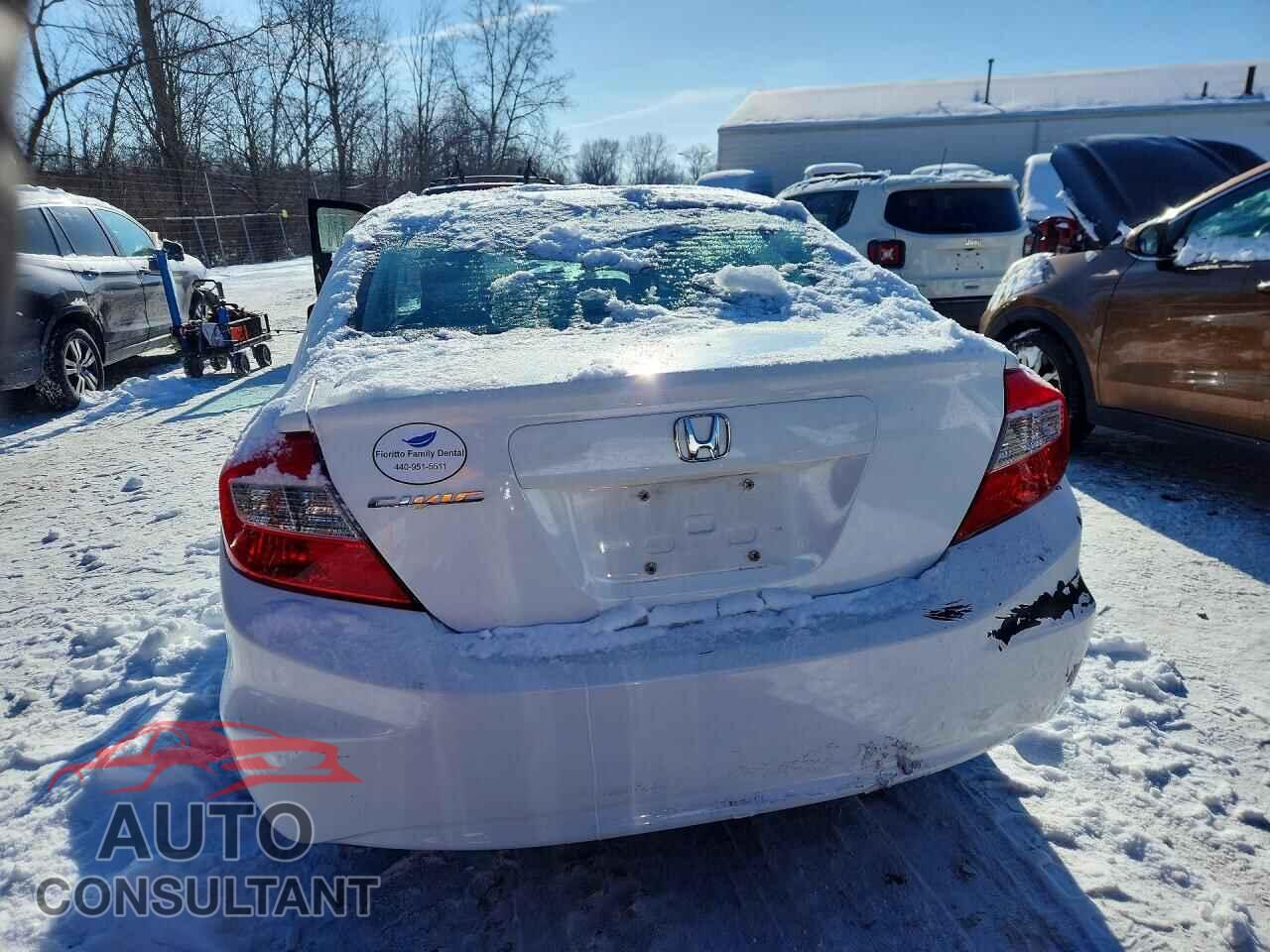 HONDA CIVIC 2012 - 19XFB2F55CE064632
