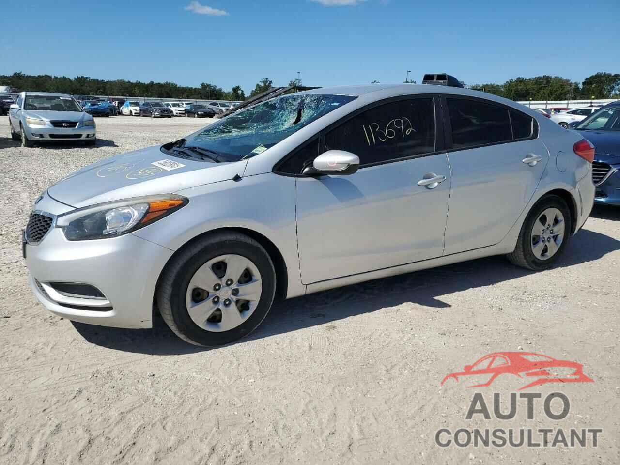 KIA FORTE 2016 - KNAFK4A67G5463990