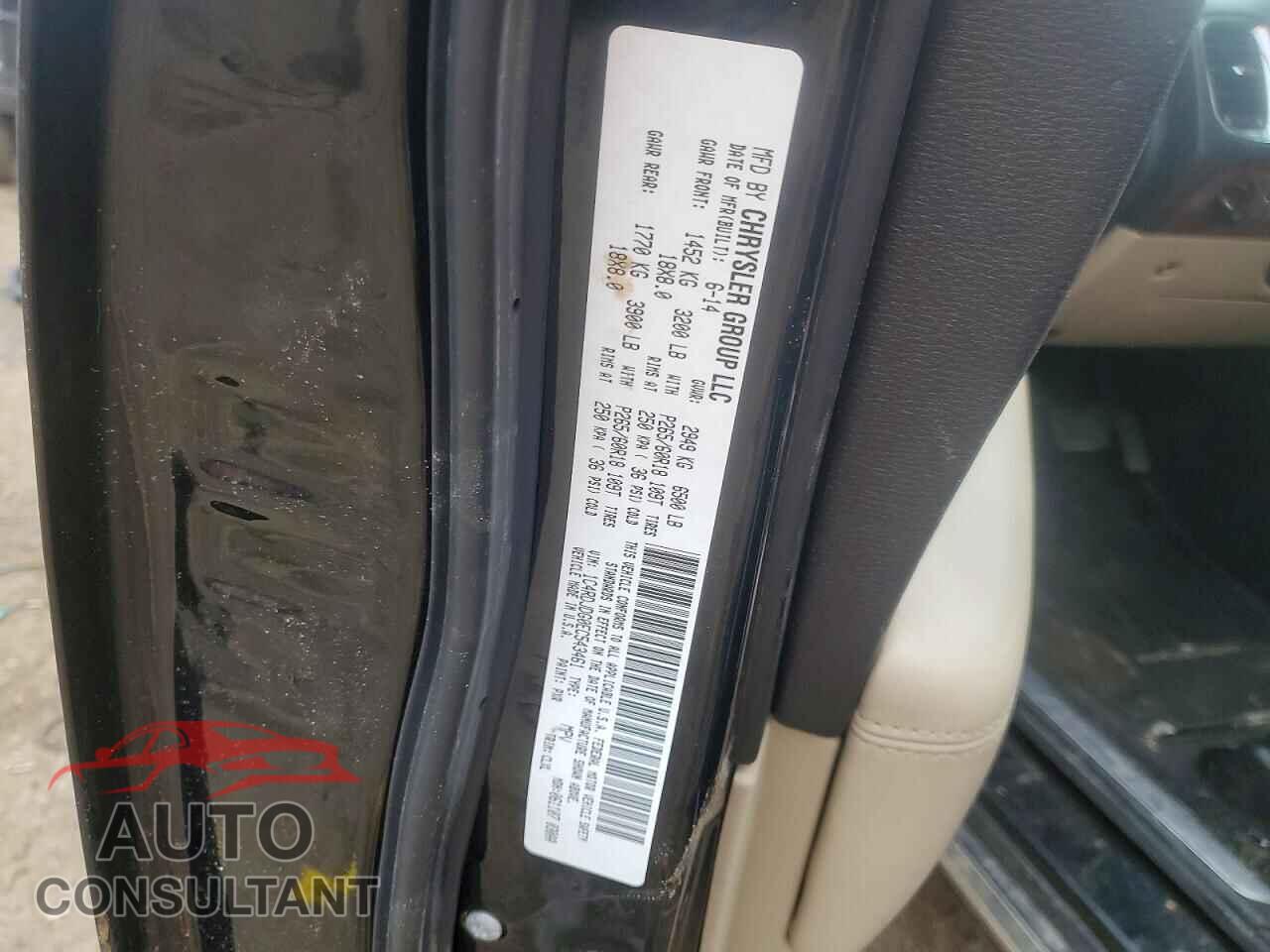 DODGE DURANGO 2014 - 1C4RDJDG0EC543461