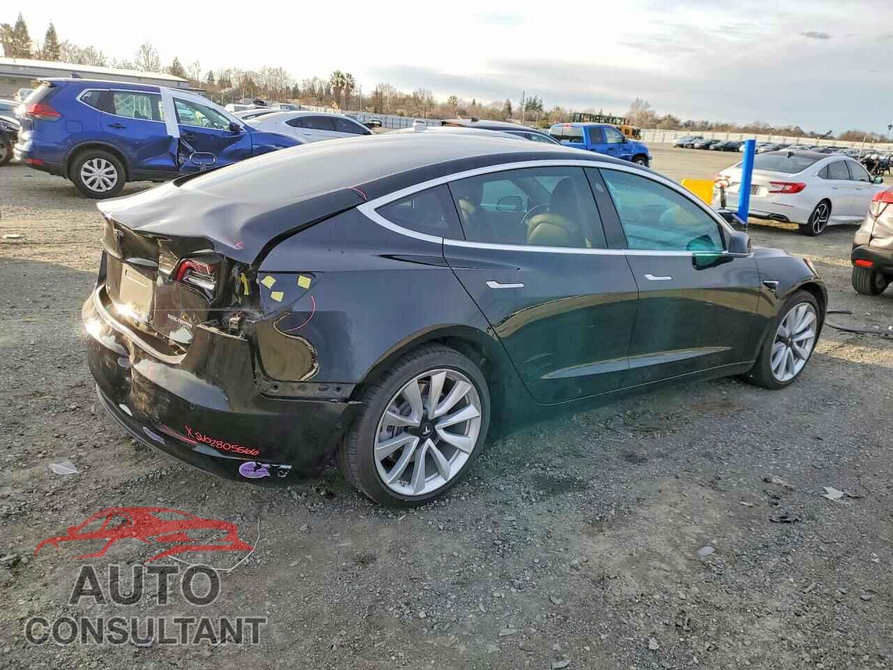 TESLA MODEL 3 2018 - 5YJ3E1EB5JF184580