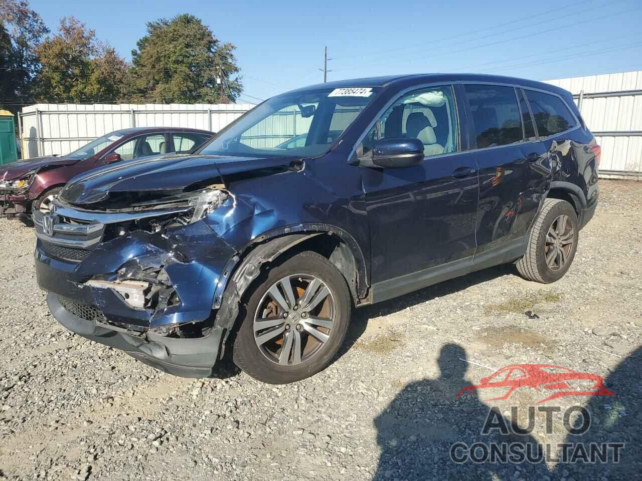 HONDA PILOT 2016 - 5FNYF5H58GB006929