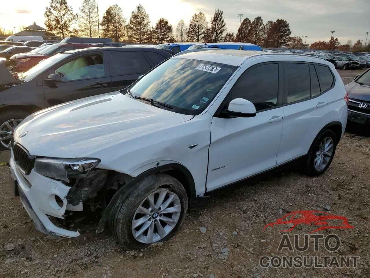 BMW X3 2016 - 5UXWX9C53G0D94753