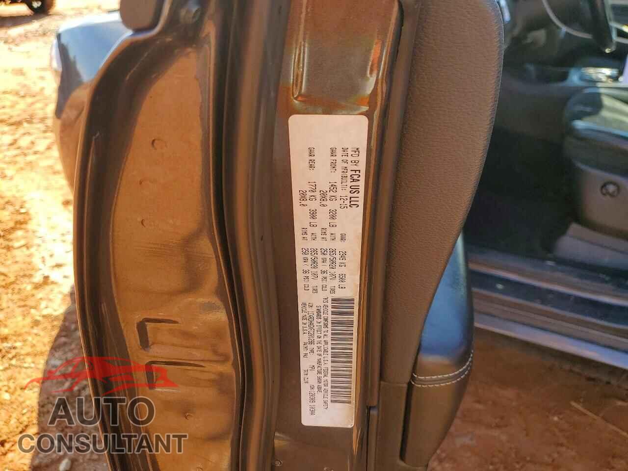 DODGE DURANGO 2015 - 1C4RDHAGXFC201286