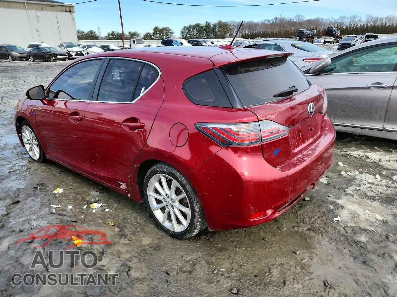 LEXUS CT 200 2012 - JTHKD5BHXC2109201