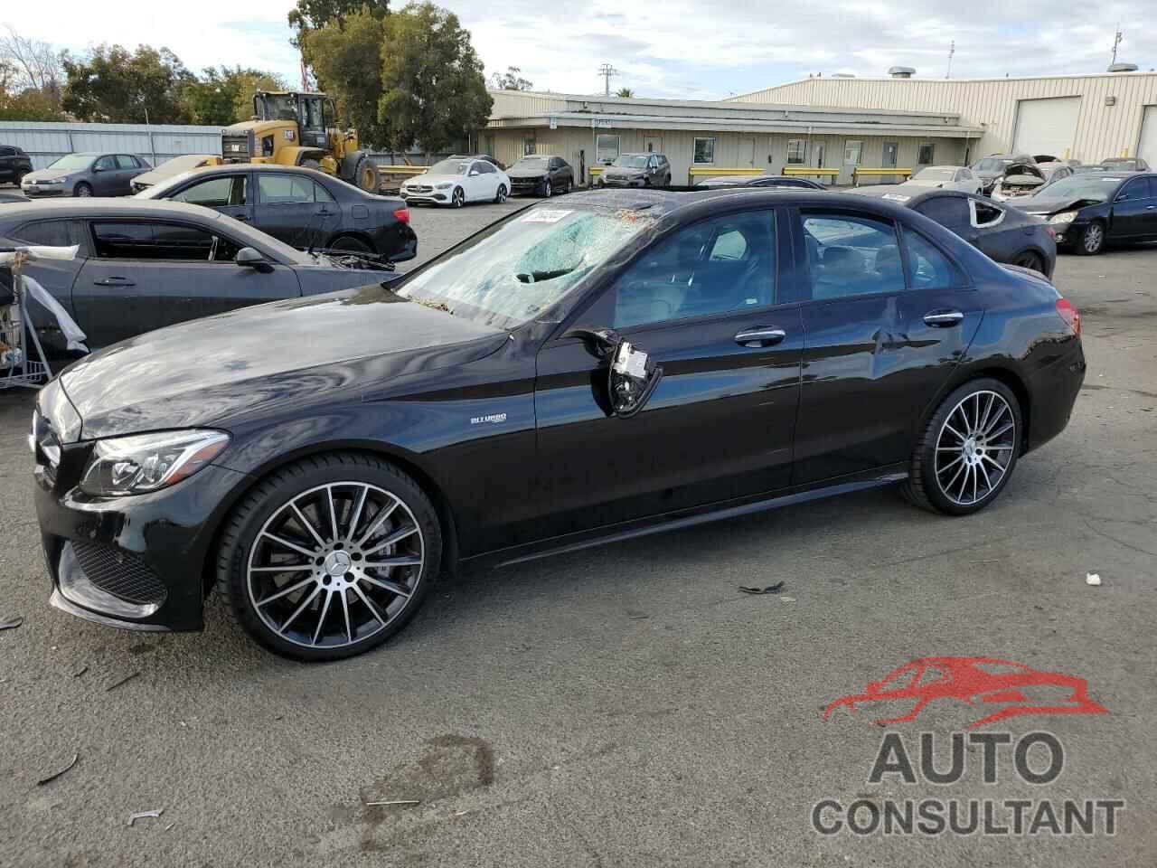 MERCEDES-BENZ C-CLASS 2018 - 55SWF6EB2JU275232