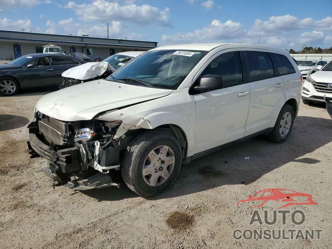 DODGE JOURNEY 2012 - 3C4PDCAB7CT353220