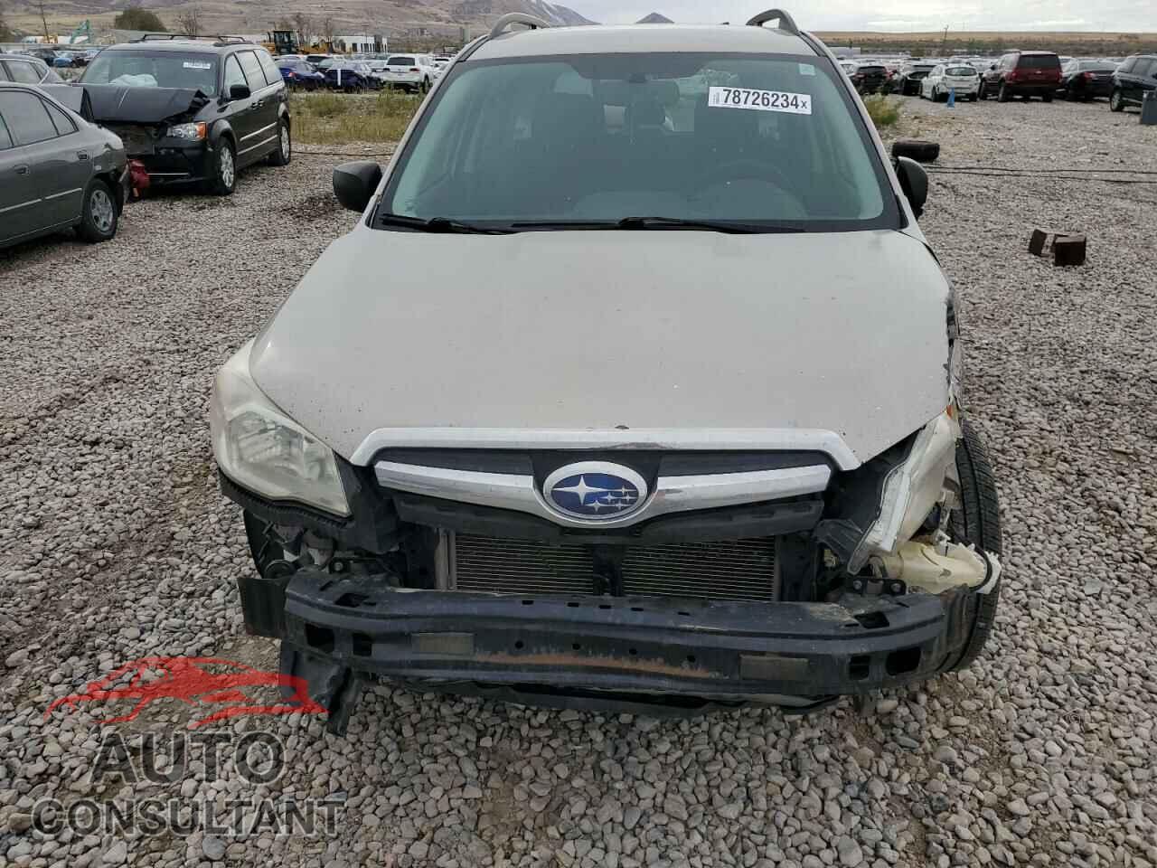 SUBARU FORESTER 2016 - JF2SJABC9GH435406