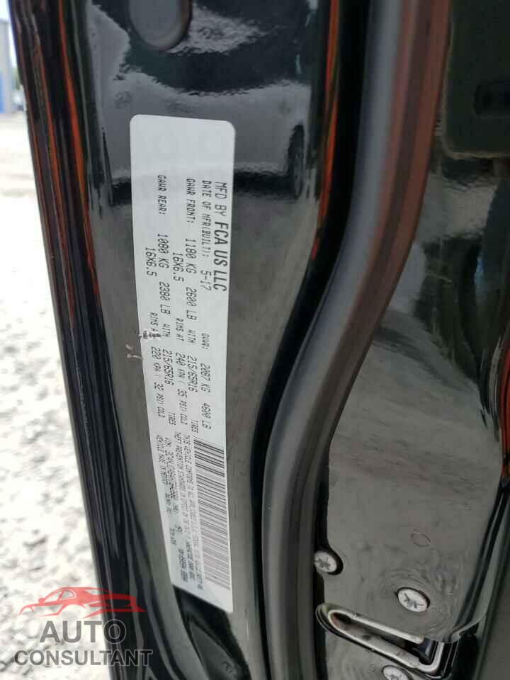 JEEP COMPASS 2017 - 3C4NJDAB4HT642682